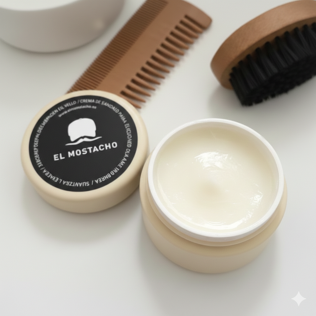 CREMA PARA BARBA - EL MOSTACHO