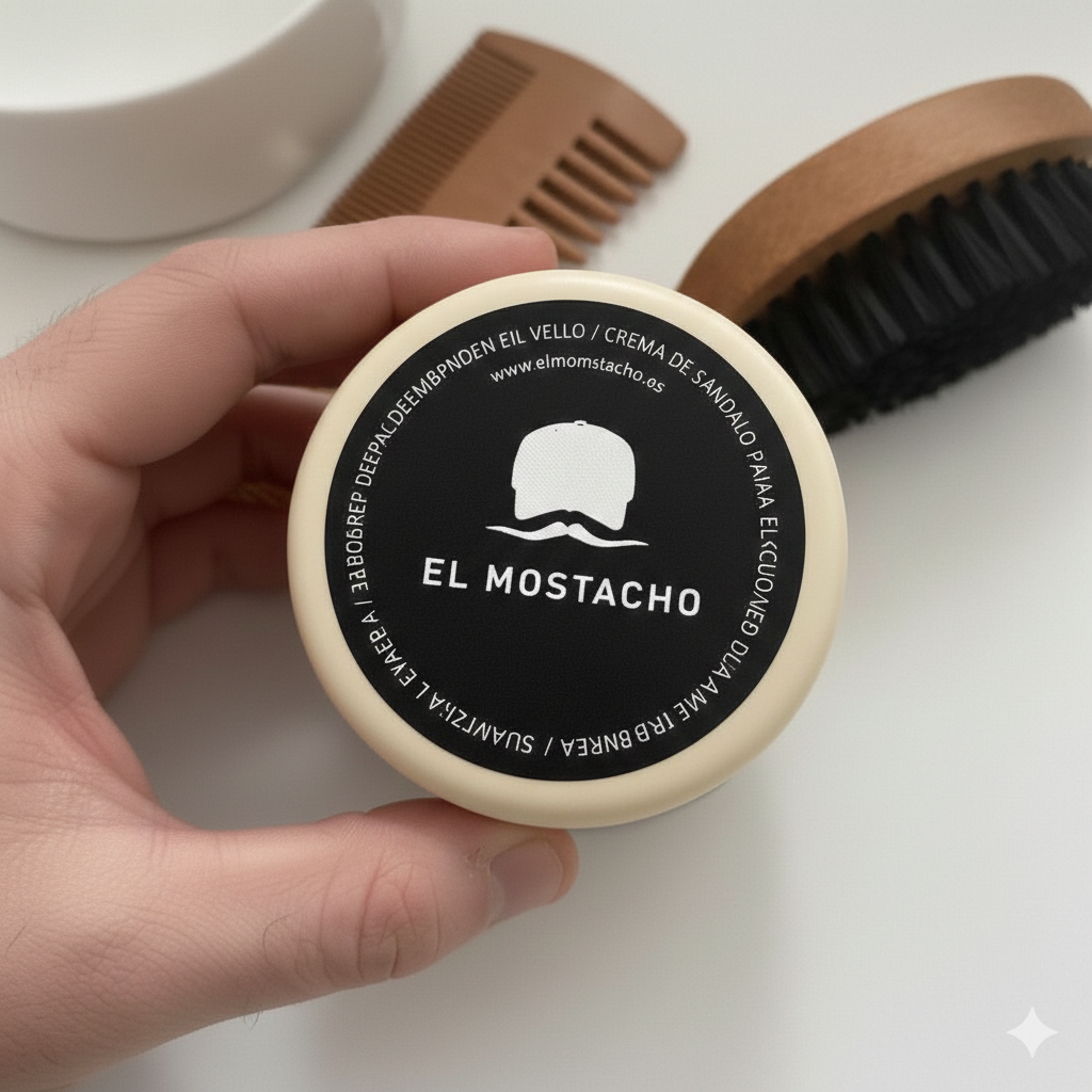 CREMA PARA BARBA - EL MOSTACHO
