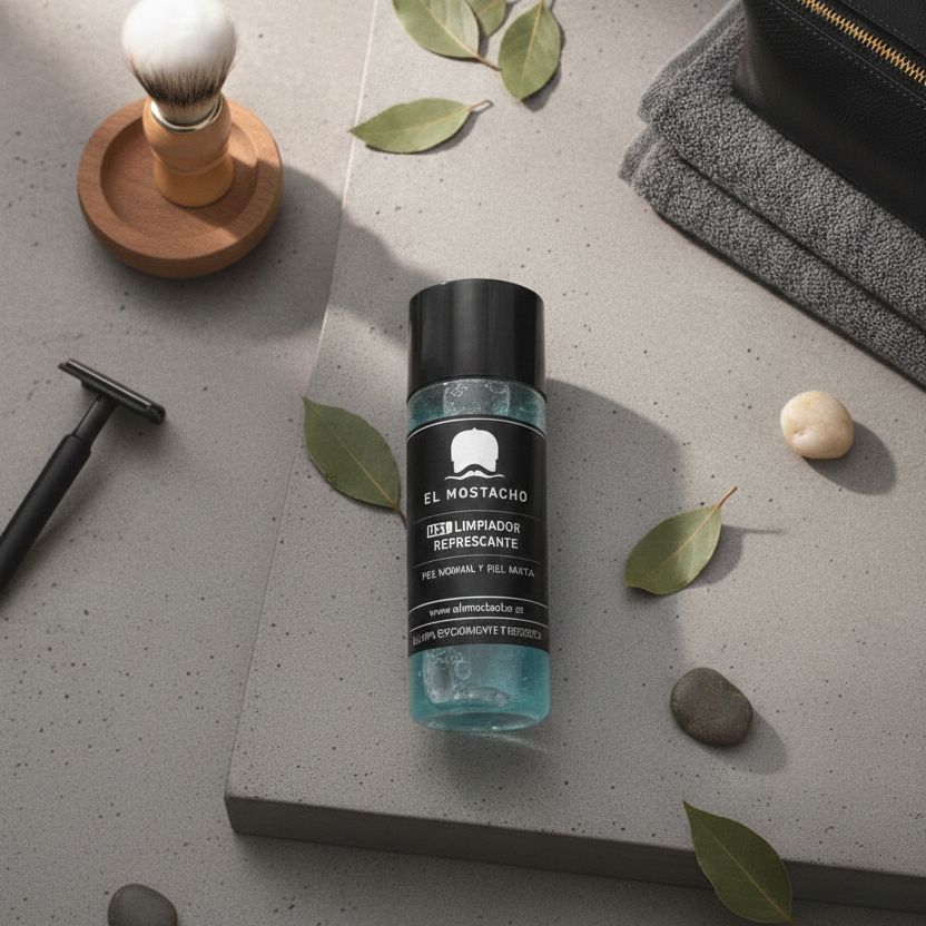 GEL LIMPIADOR REFRESCANTE - EL MOSTACHO