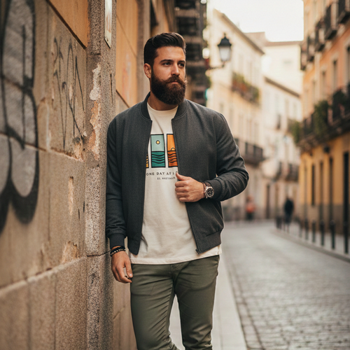 Camiseta ONE DAY - EL MOSTACHO