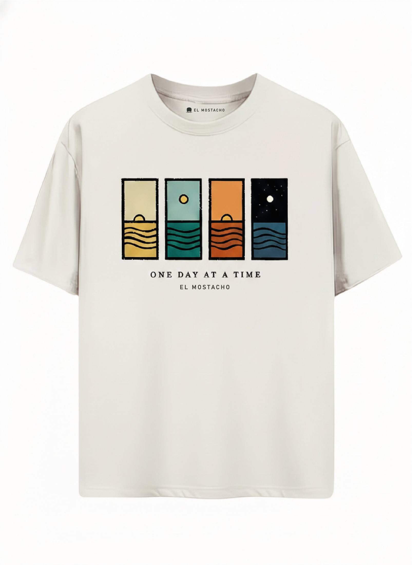Camiseta ONE DAY - EL MOSTACHO